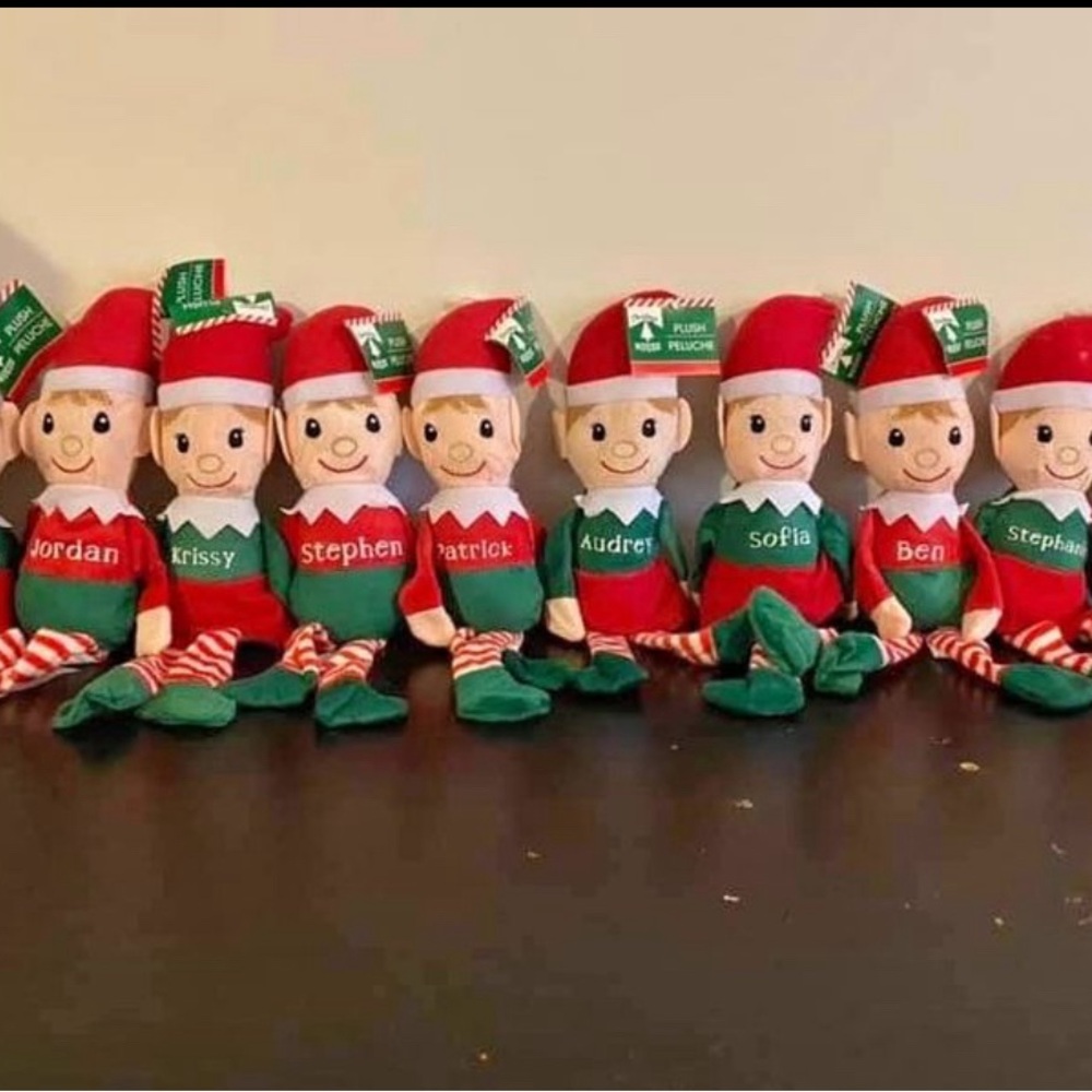 Customized Christmas elves
